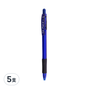 Pentel 飛龍文具 自動原子筆 BX417-C 0.7mm, 藍色, 5支