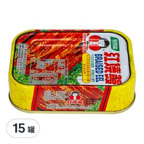 東和食品 HowMaMa 紅燒鰻罐頭, 100g, 15罐