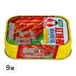 東和食品 HowMaMa 紅燒鰻罐頭, 100g, 9罐