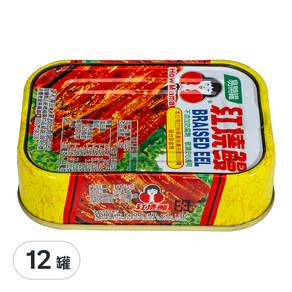 東和食品 HowMaMa 紅燒鰻罐頭, 100g, 12罐