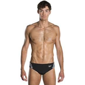 speedo 男式濃郁三角吊臂拼接泳衣 8-10854B444