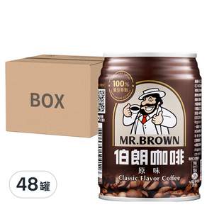 MR.BROWN 伯朗咖啡, 240ml, 48罐