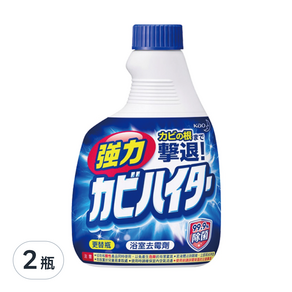 Kao 花王 Haiter 浴廁除霉漂潔清潔劑 更替瓶, 400ml, 2瓶