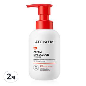 ATOPALM 愛多康 奶油按摩油, 200ml, 2個