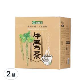 蔴鑽農坊 黑琵牛蒡茶, 13g, 10入, 2盒