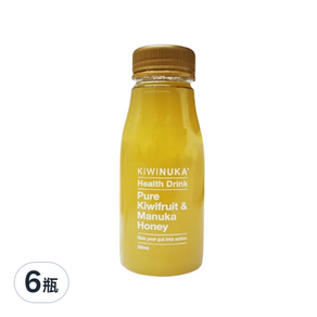 KIWINUKA 紐西蘭奇異果麥蘆卡蜂蜜飲 經典, 230ml, 6瓶