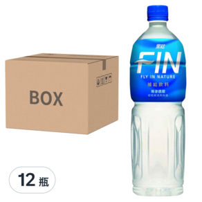 黑松 FIN 補給飲料, 1460ml, 12瓶