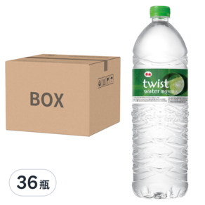 泰山 twist water 環保包裝水, 1460ml, 36瓶