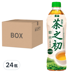 泰山 茶之初 台灣四季春, 535ml, 24瓶