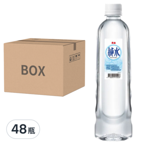 泰山 純水, 600ml, 48瓶