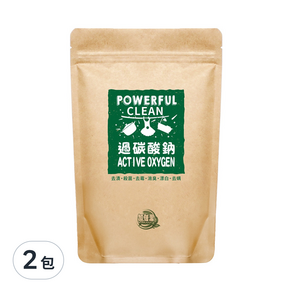 加倍潔 過碳酸鈉去污粉, 600g, 2包