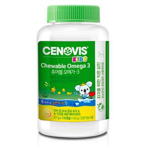 CENOVIS 兒童歐米伽 3 咀嚼片, 1個, 150顆