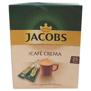 JACOBS 經典即溶咖啡 CAFÉ CREMA, 1.8g, 25包, 1盒