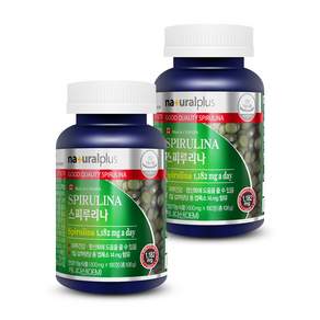 naturalplus 螺旋藻錠, 180顆, 2罐