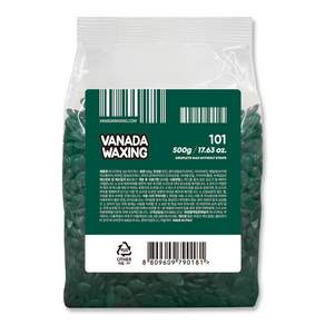 VANADA WAXING 101 身體專用除毛蠟豆, 500g, 1組