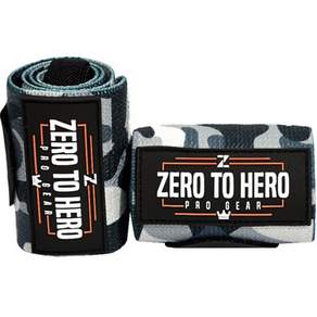 ZERO TO HERO 健身迷彩護腕 2入, 1組