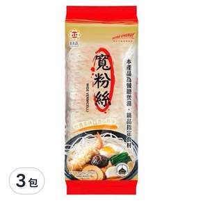 日正食品 寬粉絲, 300g, 3包