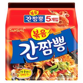 Samyang Foods 三養 炒碼乾麵 海鮮口味, 5包