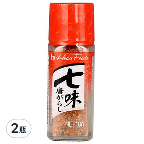 House 好侍 七味辣椒粉, 18g, 2瓶