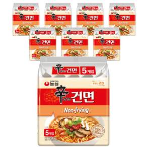 Nongshim 農心 韓國境內版 非油炸辛拉麵, 40包