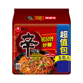 NONGSHIM 農心 辛炒麵, 5包