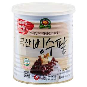 早上好首爾國產刨冰紅豆, 850g, 1罐