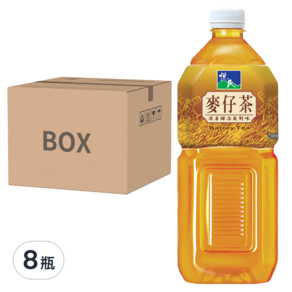 悅氏 礦泉茶品 麥仔茶, 2L, 8瓶