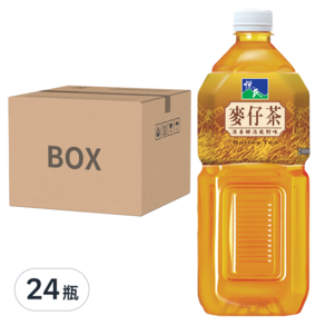 悅氏 礦泉茶品 麥仔茶, 2L, 24瓶