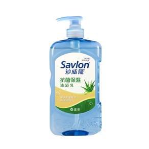 Savlon 沙威隆 抗菌保濕沐浴乳 蘆薈, 850ml, 1瓶