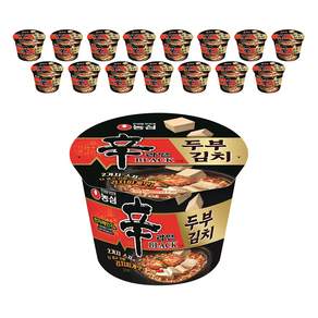 Nongshim 農心 碗裝辛拉麵 豆腐泡菜口味, 94g, 16入