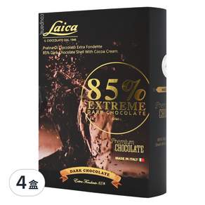 義大利 Laica 85%巧克力書本造型禮盒, 112g, 4盒