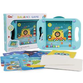 QML 兒童平衡滾珠遊戲板, 1組