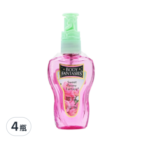 BODY FANTASIES 身體幻想 香水噴霧 甜美牡丹, 50ml, 4瓶