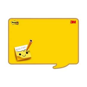 3M Post-it 利貼 可再貼備忘板中型笑臉系列 558M-C, 1組