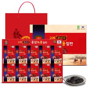 MYEONG KI SAM 高麗千年水紅參鹿茸片+購物袋, 200g, 1組