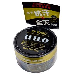 uno 歷久彌堅髮蠟, 80g, 1罐