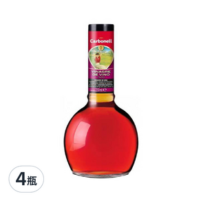 Carbonell 康寶娜 紅酒醋, 250ml, 4瓶