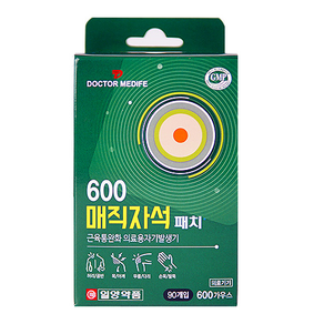 Ilyang 一洋藥品 600高斯舒緩磁力貼, 1組, 90入