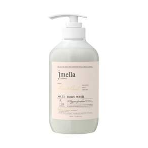 jmella 法式漫舞香水沐浴乳 No.03 Lime & Basil, 500ml, 3瓶