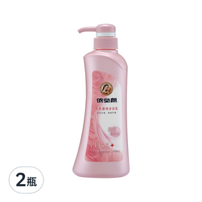 依必朗 女性護理沐浴乳 舒敏粉玫瑰, 500ml, 2瓶