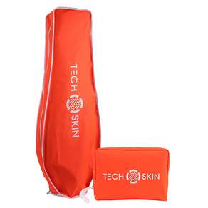 TECH SKIN 輕量旅行航空保護套 + 小袋套組, 霓虹橙