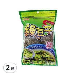 耆盛食品 綠豆子, 500g, 2包