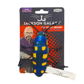 JACKSON GALAXY 管教惡貓傑克森 傑克森系列 貓草瓢蟲 20g, 黃色, 1個