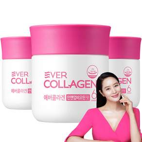 EVER COLLAGEN 膠原蛋白錠, 84顆, 3罐