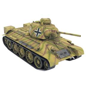 ACADEMY PLASTIC MODEL 1/35 德國 T-34/76 747塑膠模型坦克車, 1個