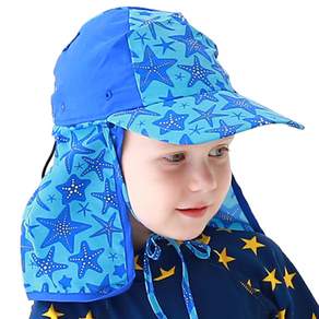 BEACHBOOM 男孩新款遮陽翻蓋帽 海星