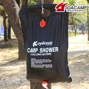 JOACAMP 露營用攜帶式淋浴袋 20L, 1個, 單色