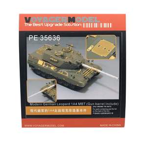 VOYAGERMODEL 1/35 現代德國豹 1A4 MBT 塑料模型貼花, 混色