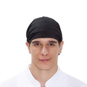 TPAM 素色頭巾 H-UWSL0-T4BL 均碼, 黑色, 3入