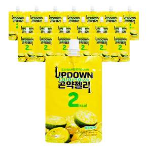 UPDOWN 低卡蒟蒻果凍飲 四季桔口味, 150ml, 20包